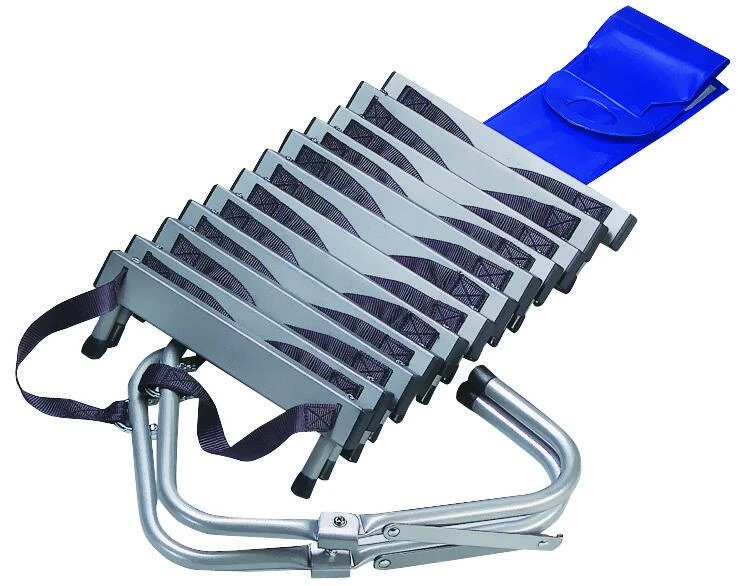 14 Ft. Steel Fire Escape Ladder - 375 Lb Capacity, Model 1047153