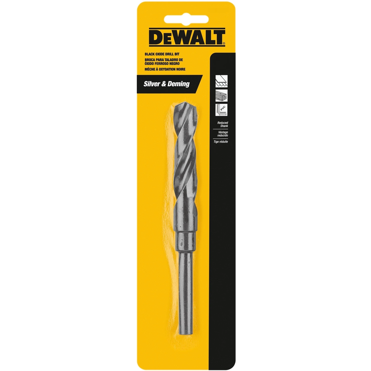 11/16 In. Black & Gold High Speed Steel Drill Bit Dw1623