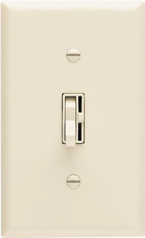 Toggler Ivory 600w Single-pole Toggle Dimmer Switch 1 Pk, Model Tg-600ph-iv