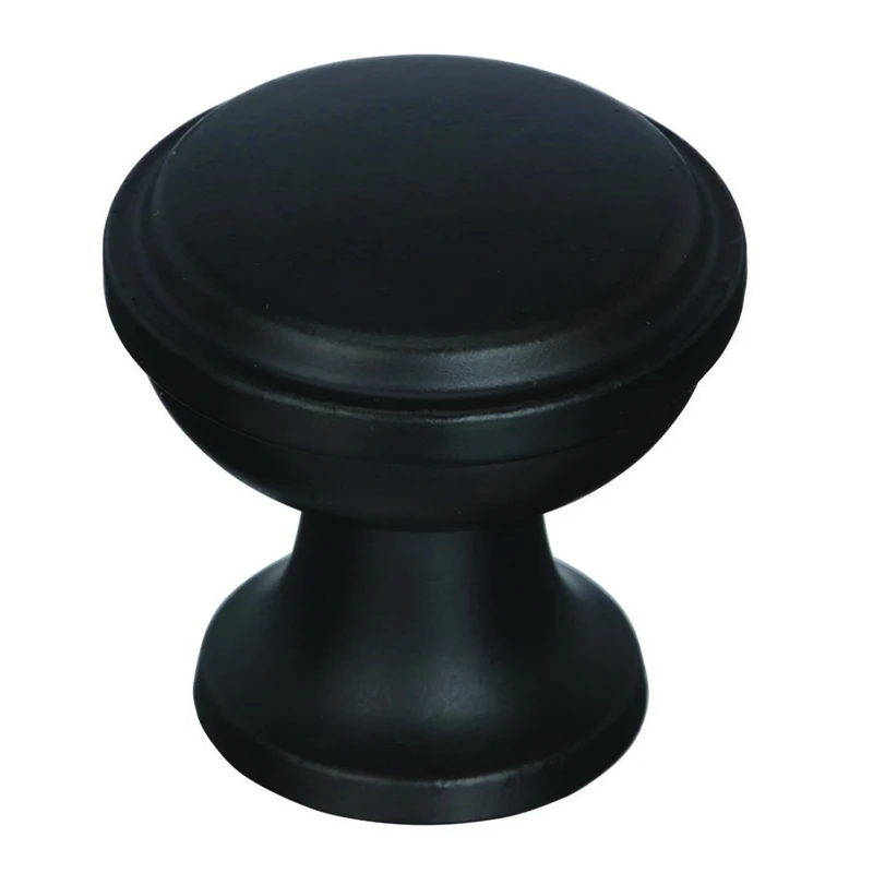 Amerock Westerly Round Black Bronze Cabinet Knob