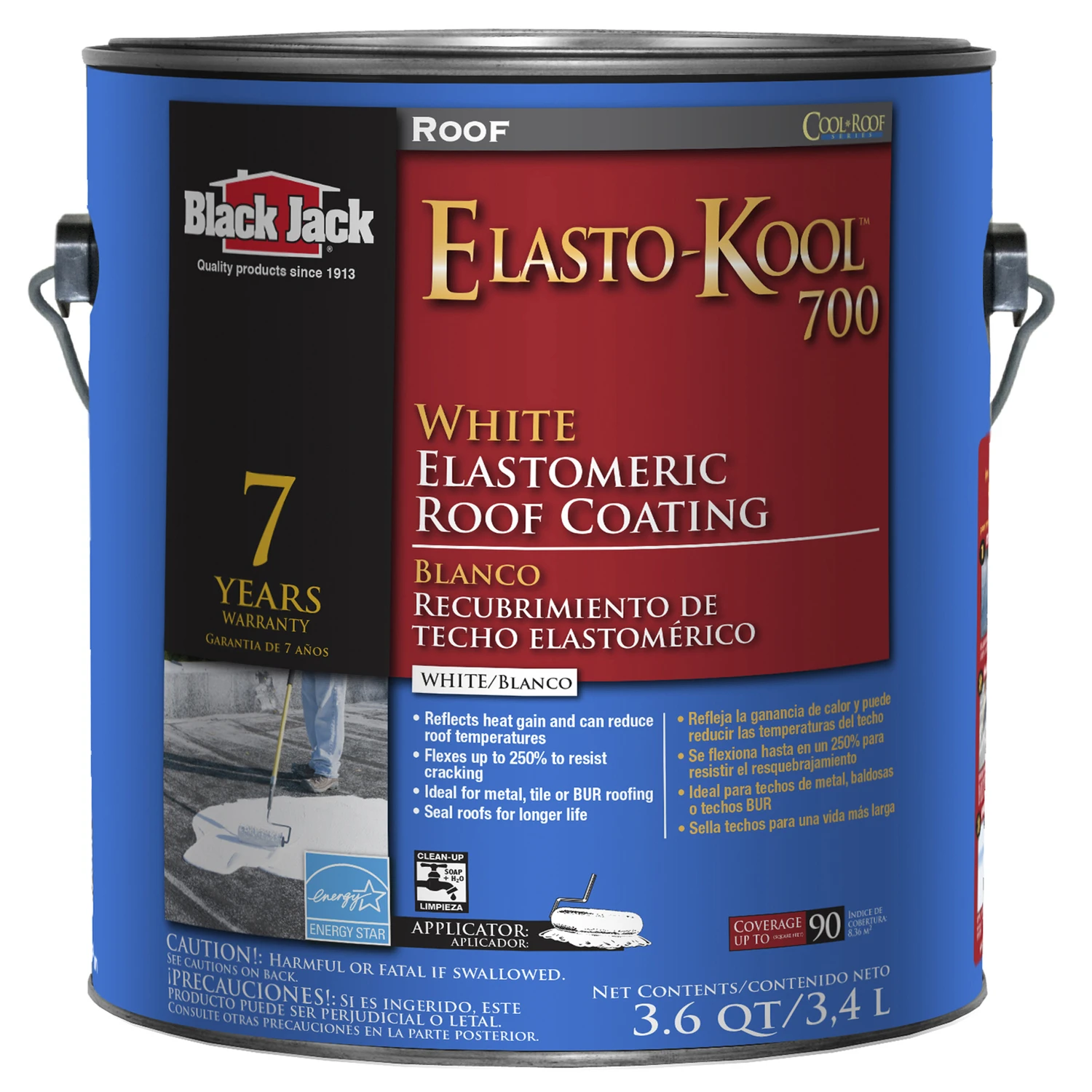 Elasto-kool 700 1 Gallon 7-year White Elastomeric Roof Coating