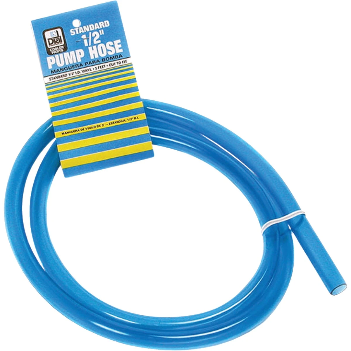 Dial 1/2 In. Dia X 5 Ft. Evaporative Cooler Pump Hose - Clear Vinyl