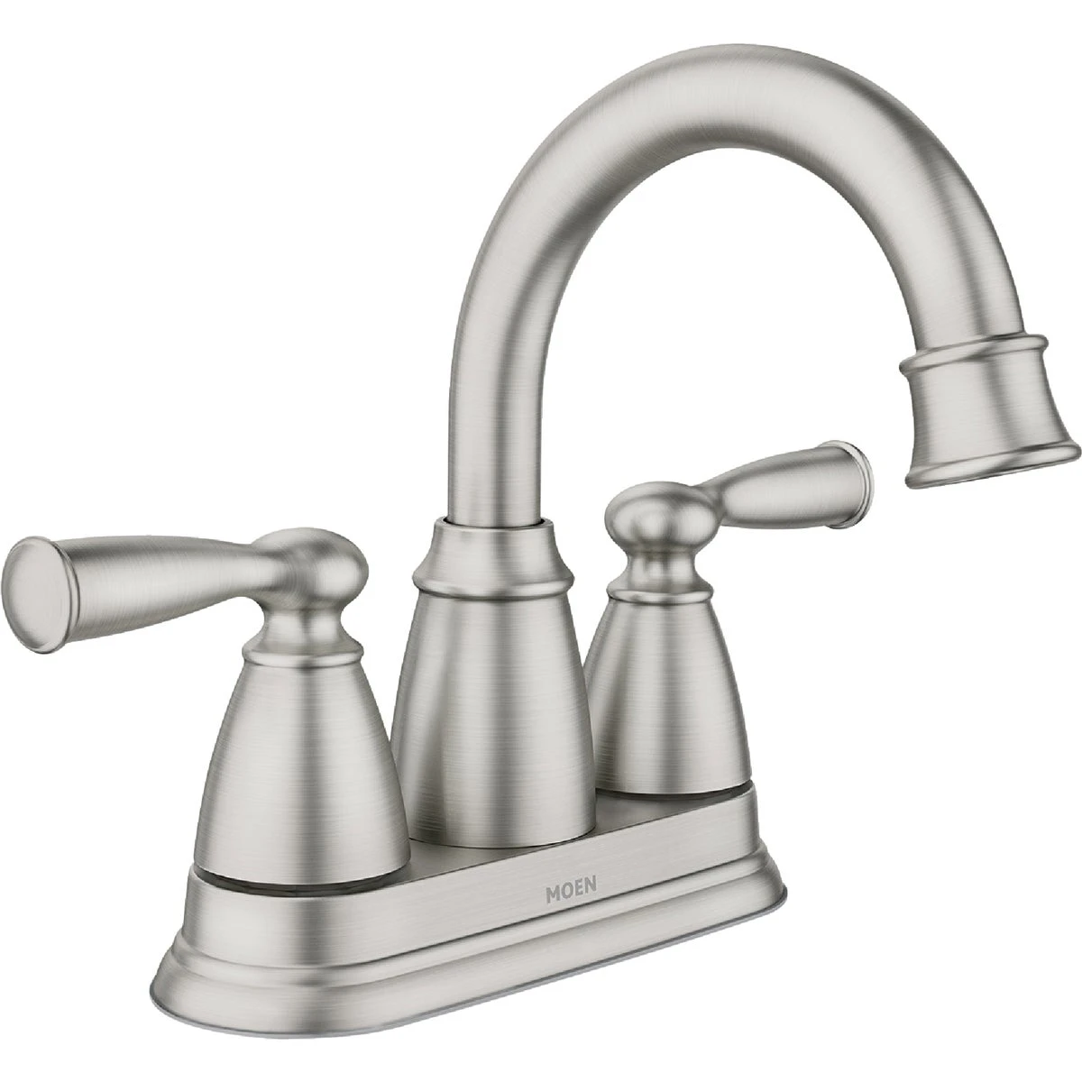 Banbury 2-handle Lever Centerset Bathroom Faucet, Spot Resist Brushed Nickel