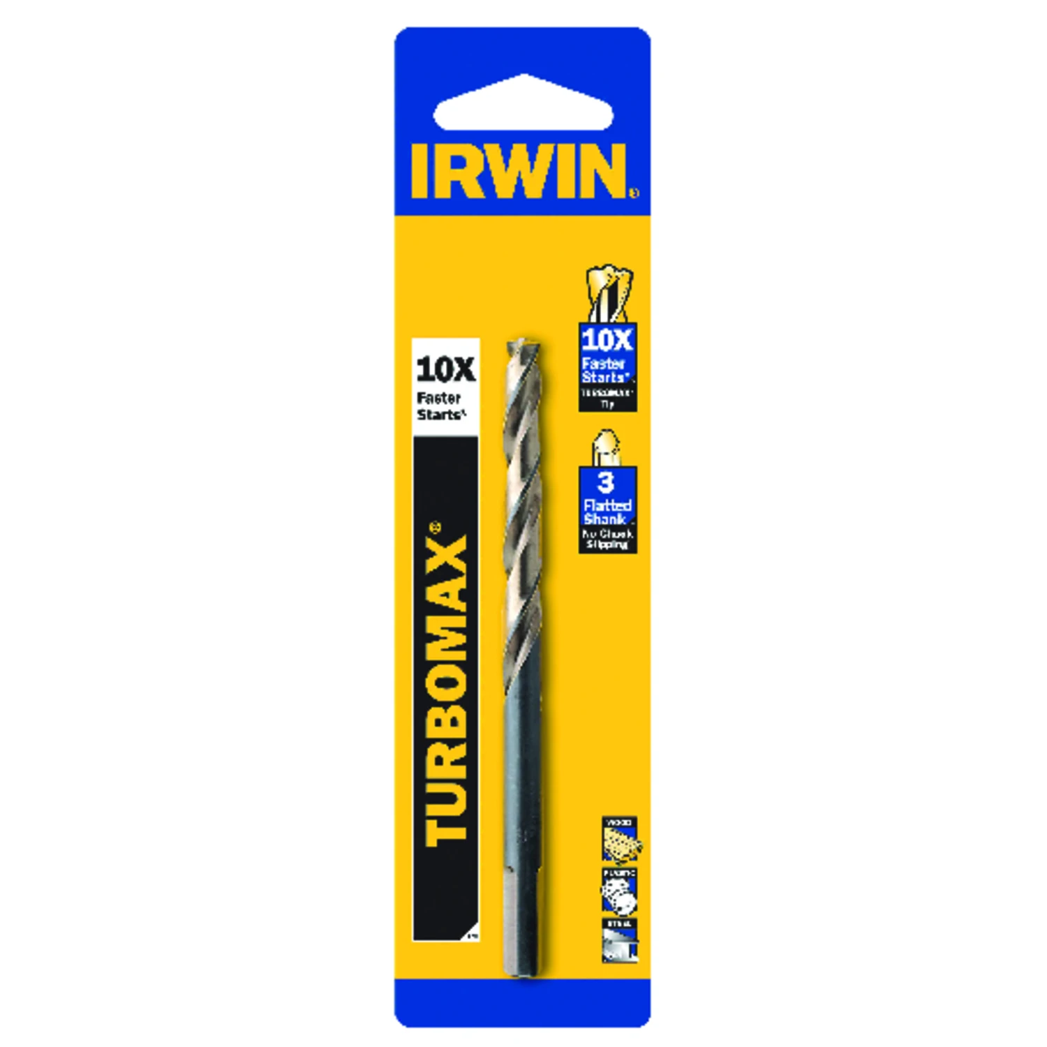 Turbo Max Self-Centering Jobber Length Drill Bit 9/32 Inch