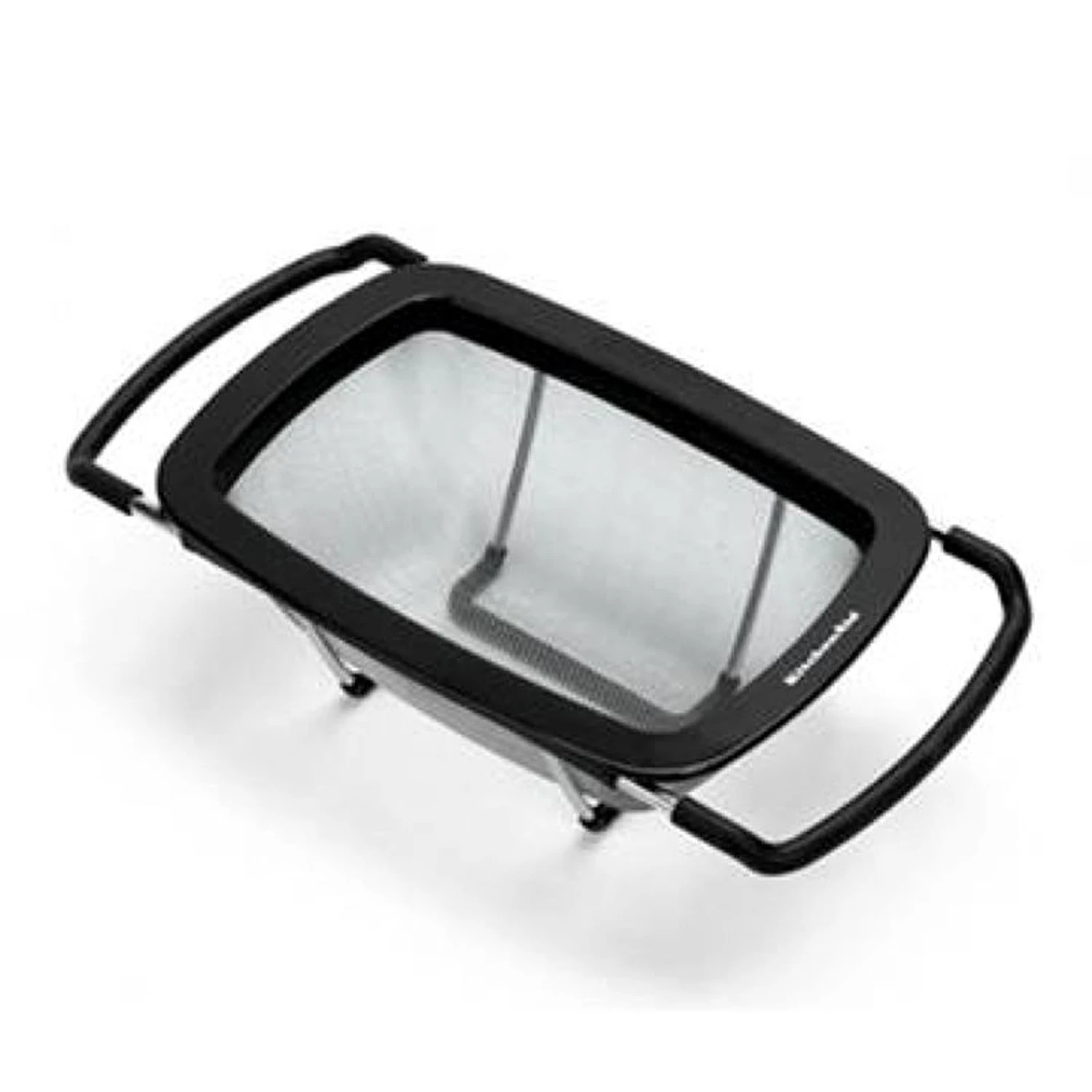 KitchenAid Black/White Stainless Steel Expandable Colander
