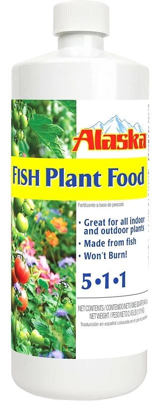 1 Quart Organic Concentrate Liquid Plant Food, 5-1-1 N-p-k Ratio
