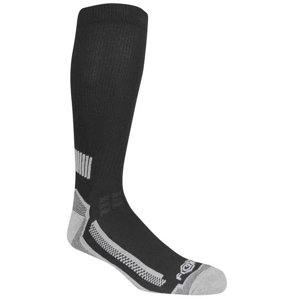 Carhartt Force Performance Men's Size Large Black Polyester Crew Socks (3-Pack)