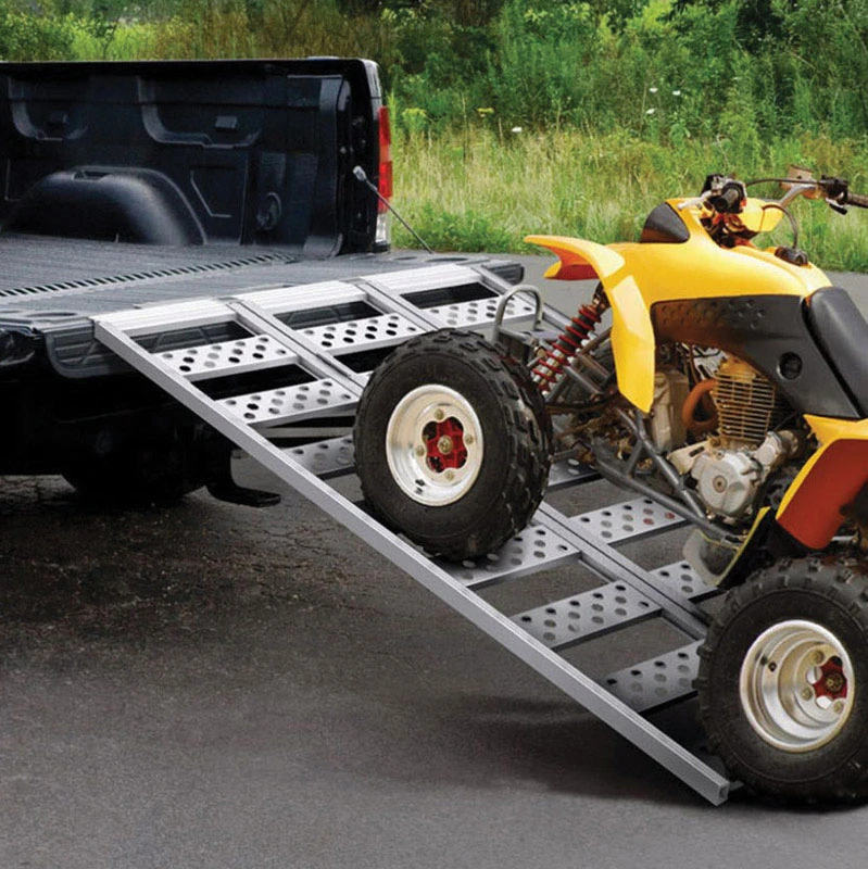 Reese Tri-Fold Aluminum Ramp 45 Inches by 69 Inches Heavy Duty
