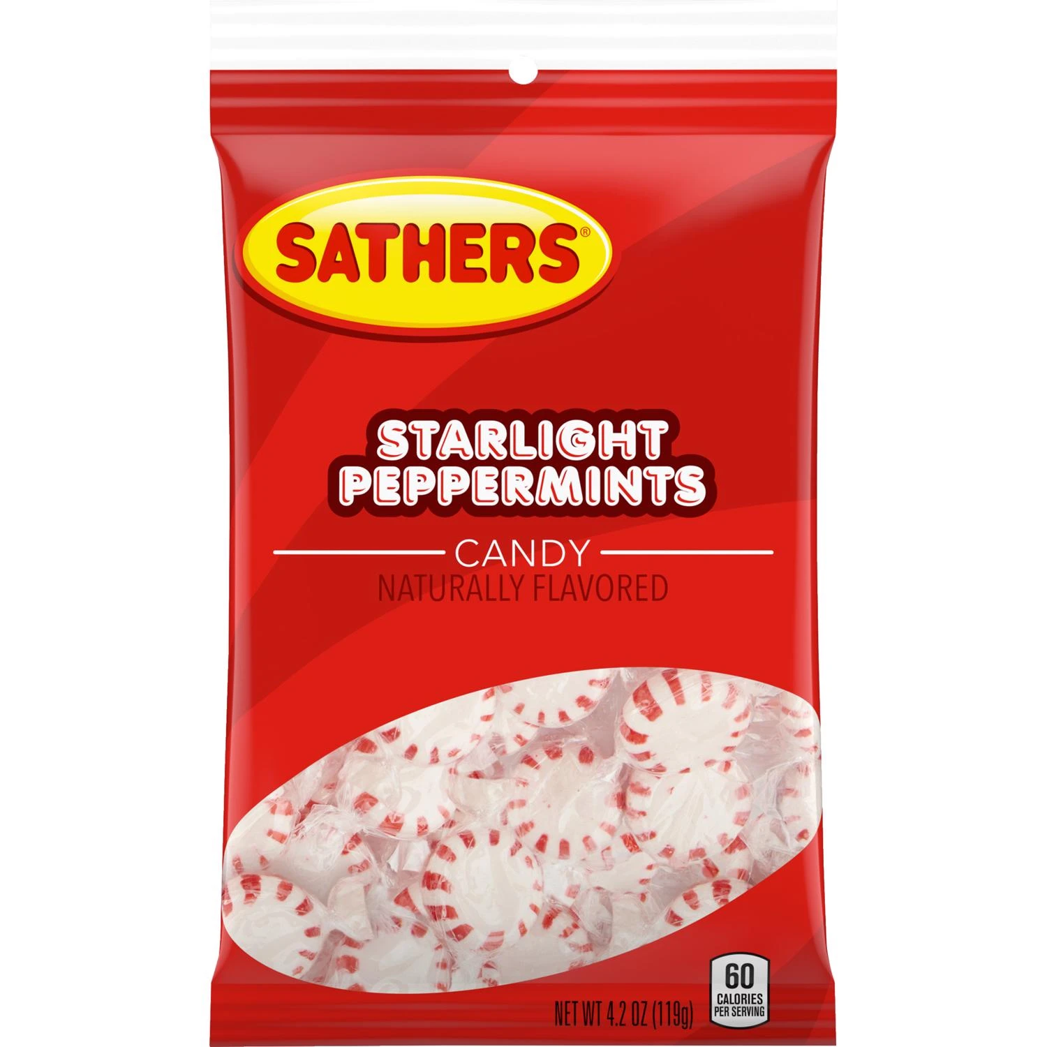 Brach's Starlight Mints Hard Candy 4.5 Oz, Peppermint Flavor, 2 Count
