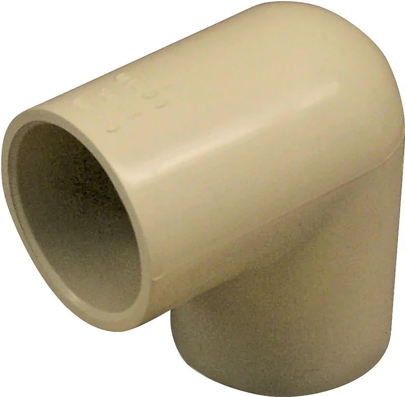 1 Inch CPVC 90 Degree Pipe Elbow Connector for Plumbing Systems