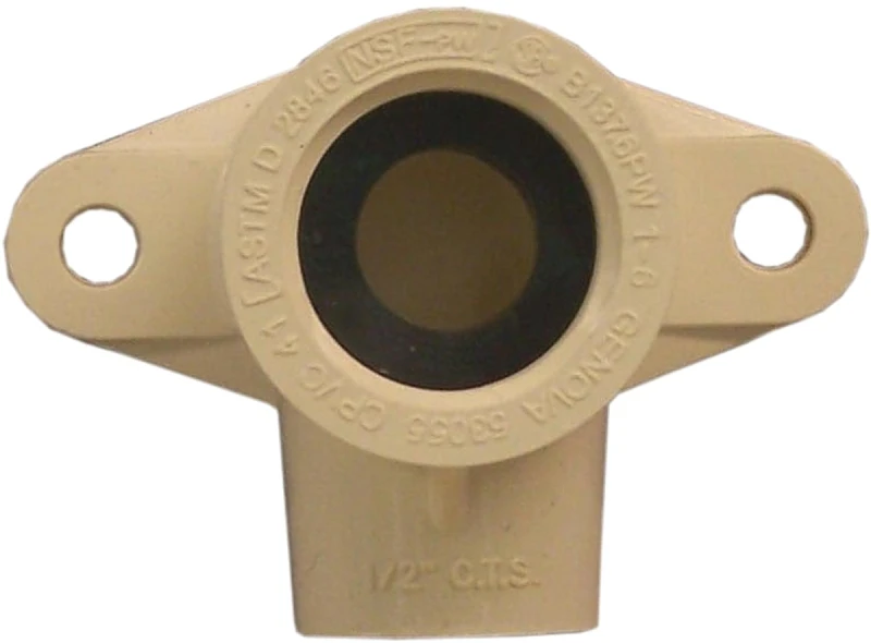 Cpvc Wing Pipe Elbow, 1/2 X 1/2 In. Female Pipe Thread