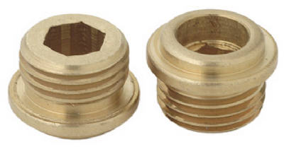 Brass Craft Service Parts Scb0833x 10 Pack, 7/16" X 24 Thread, Brass Seat