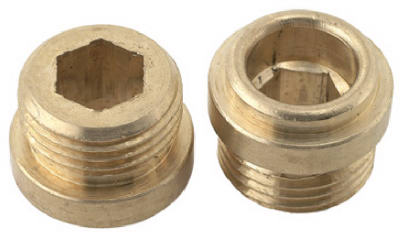 brass craft service parts scb0888x 10 Pack, 1/2 -Inch x 24 Thread, Brass Seat, For Briggs