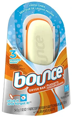 Bounce Dryer Bar Fabric Softener 3 Month Bar Fresh Linen