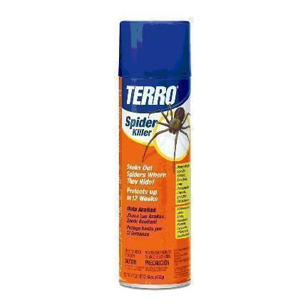Terro Spider Killer Aerosol Spray 16 Ounces - Effective Pest Control Solution