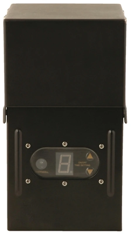 300w Low Voltage Control Box With Photocell Sensor, Metal Raintight Case, 1 Pk