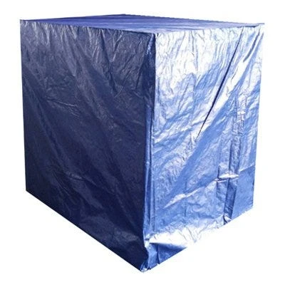Mt Blue Polyethylene Pallet Cover Tarp 5 X 4 X 4 Ft, Tear-proof, Waterproof, 10 Pk