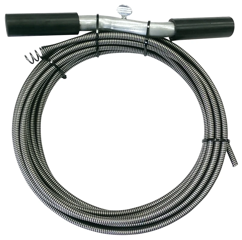 2619385 Drain Auger 3/8 Inch Diameter X 25 Feet Length Black