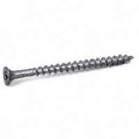282178 Silver Dacro Deck Screws, #8 X 3 Inch, 1 Pound