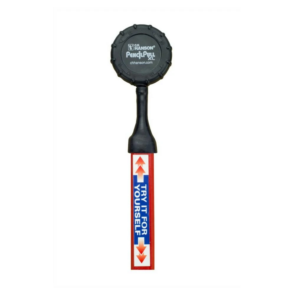 Retractable Pencil Pull Holder, Black, 3-1/2 Ft. Nylon String