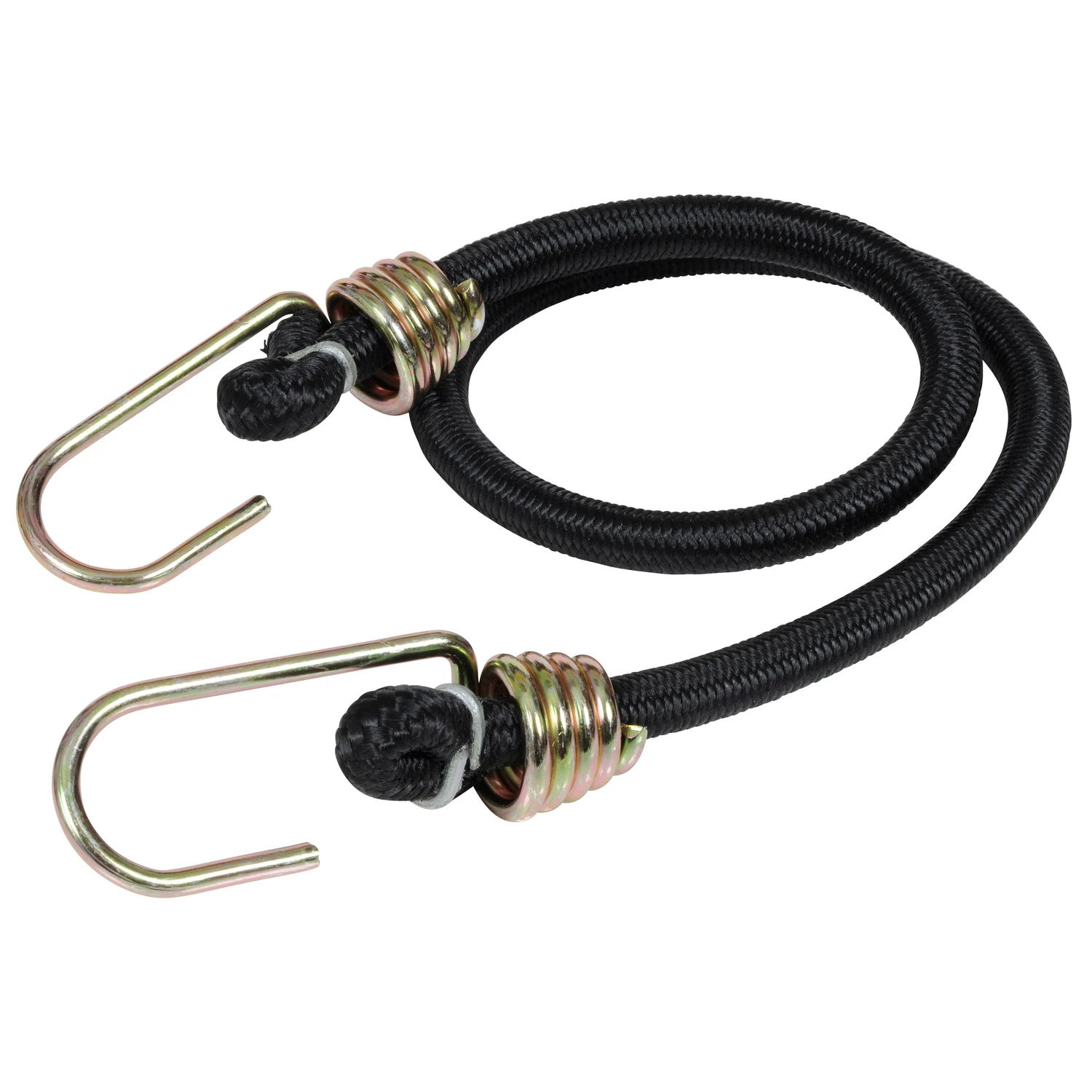 Bungee Cord, Heavy-Duty, Black, 24 In.