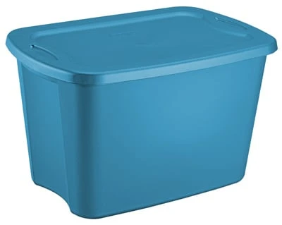 Sterilite Tote 18 Gal. Blue Aquarium, 1.0 CT