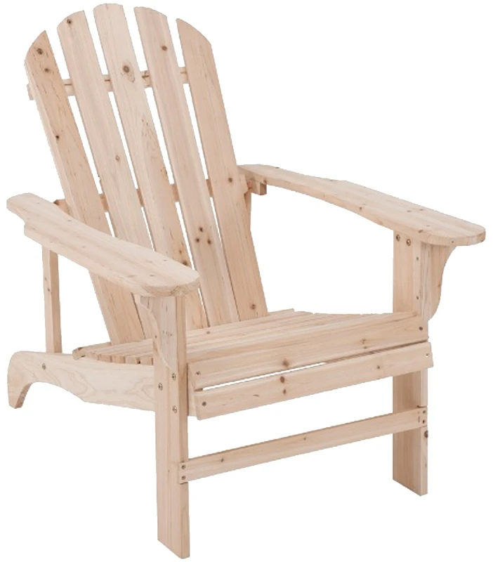 WOODEN ADIRONDACK CHAIR