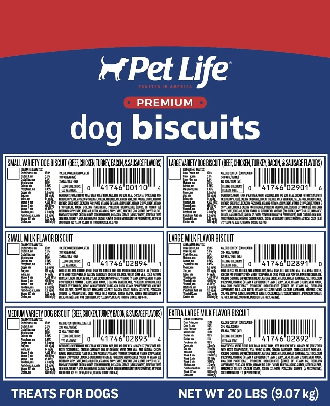 BISCUIT DOG MED BEEF BULK