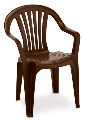 BRN LOW BACK CHAIR