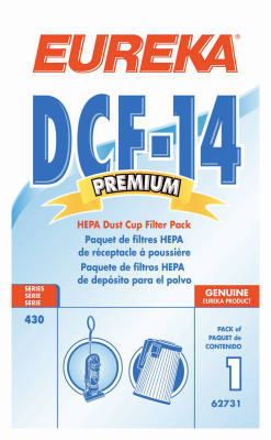 Dust Cup Filter Assembly, Model 63170a For 440 Series Vacuum Cleaners