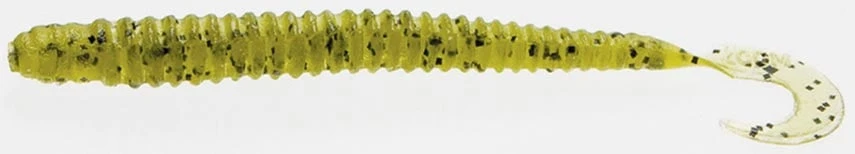 Zoom Dead Ringer Worm, Watermelon Seed, 4-inch, Pack Of 20 Soft Baits