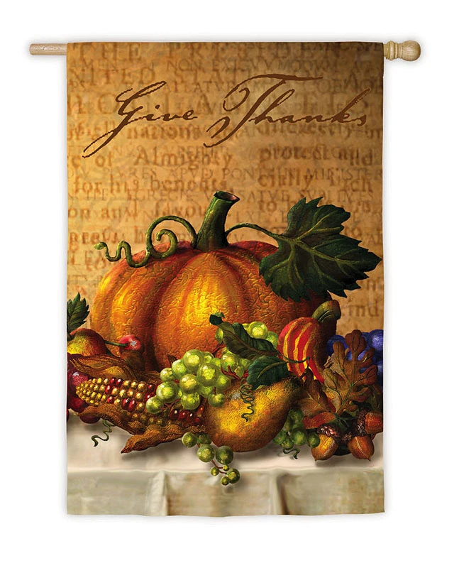 FLAG GIVE THANKS TABLE REG