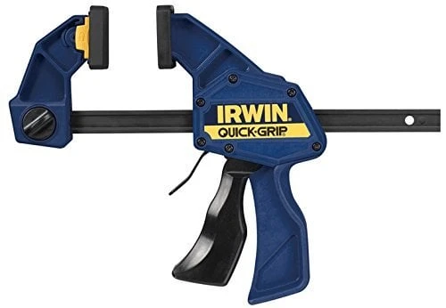 12 Inch Medium-duty One-hand Bar Clamp With 300 Lb Clamping Force