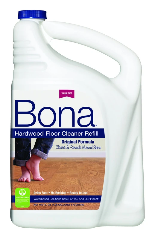 160 Oz. No Scent Hardwood Floor Cleaner Refill - Eco-friendly & Residue-free