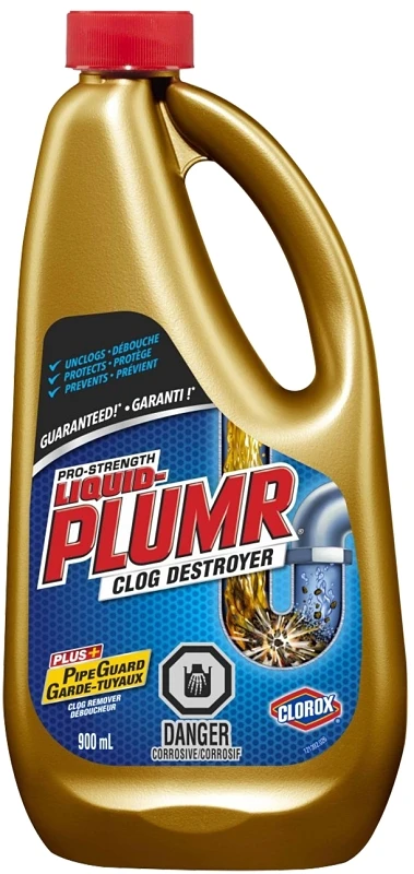 Pro Gel Drain Cleaner, 900 Ml - Heavy-duty Clog Remover