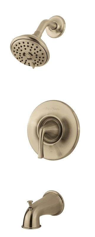8p8-slkk Brushed Nickel Selia Tub And Shower Trim With Multi-function Shower Head