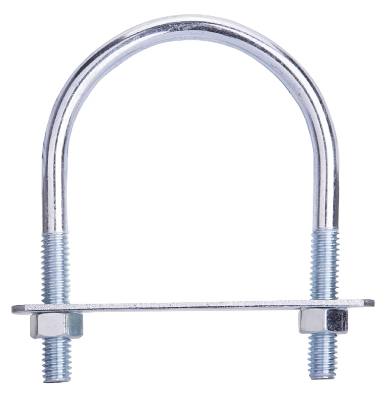 Lr348 U-bolt, 5/16 In X 2.5 In W X 3.5 In L, Zinc Plated, Pack Of 10