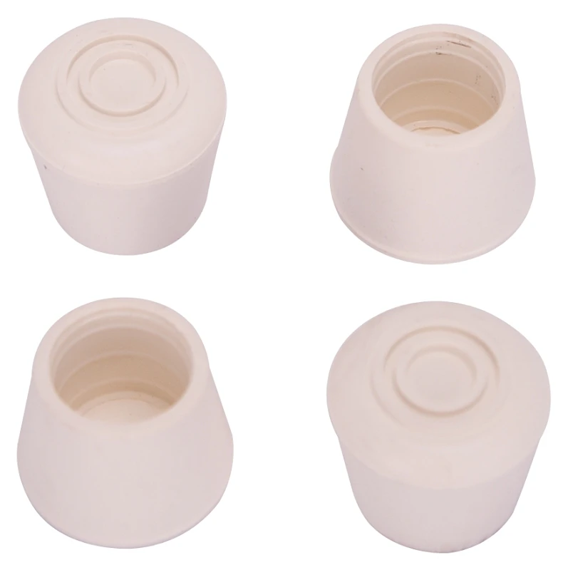 Prosource Fe-50643-b 3/4-inch White Rubber Furniture Leg Tip, 20 Pk