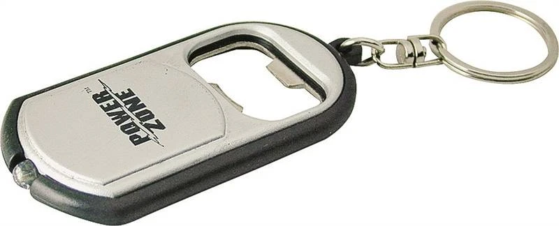 POWER ZONE FT-ORG24 Flashlight LED Keychain Bottle Opener