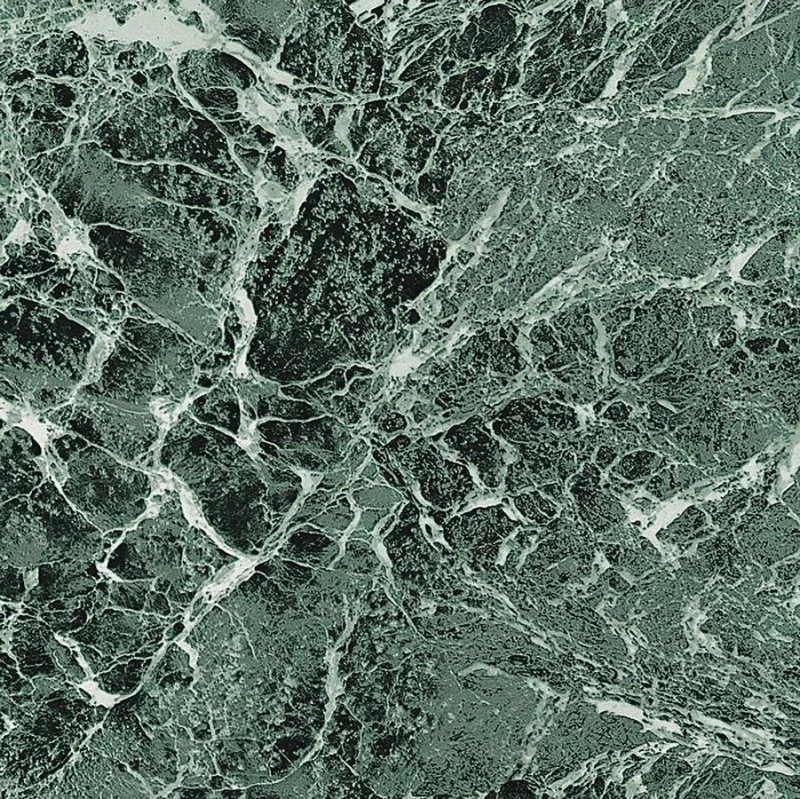 Cl1108 Self-adhesive Vinyl Floor Tile, 12 In X 12 In, Green Marble