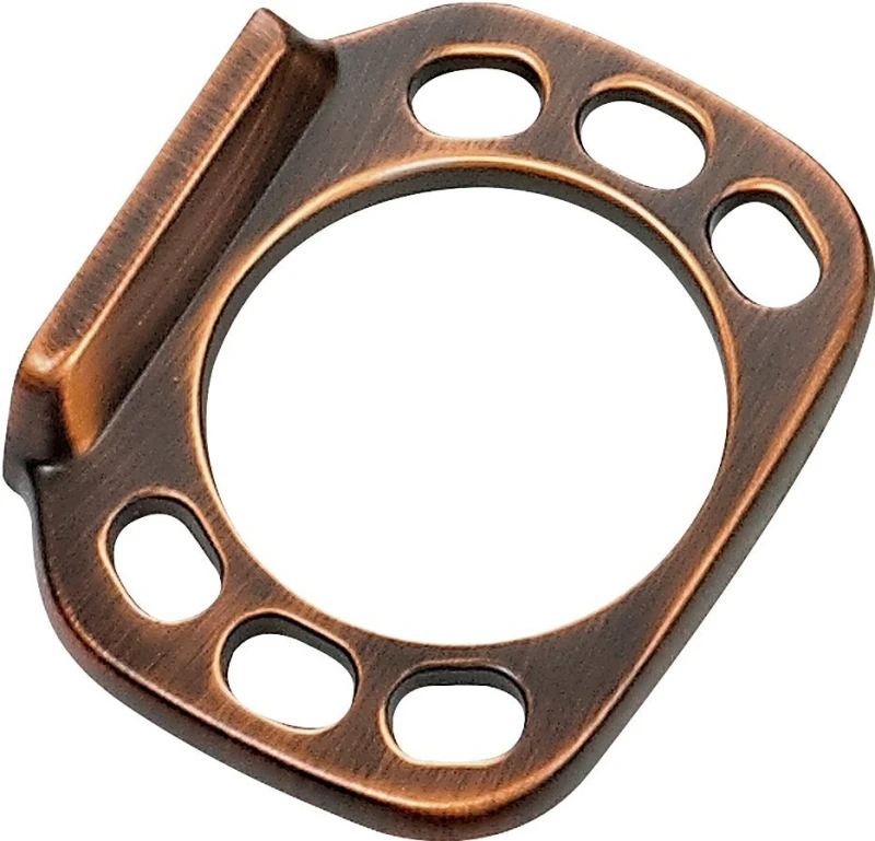 3657c-35-07-sou Rectangular Toothbrush And Tumbler Holder In Venetian Bronze