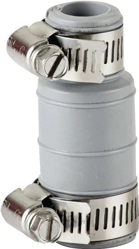 Dwc-100 Dishwasher Drain Connector With Clamps, Flexible Pvc