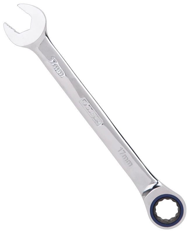 Pg17mm 17mm Ratcheting Combination Wrench - Chrome Vanadium Steel