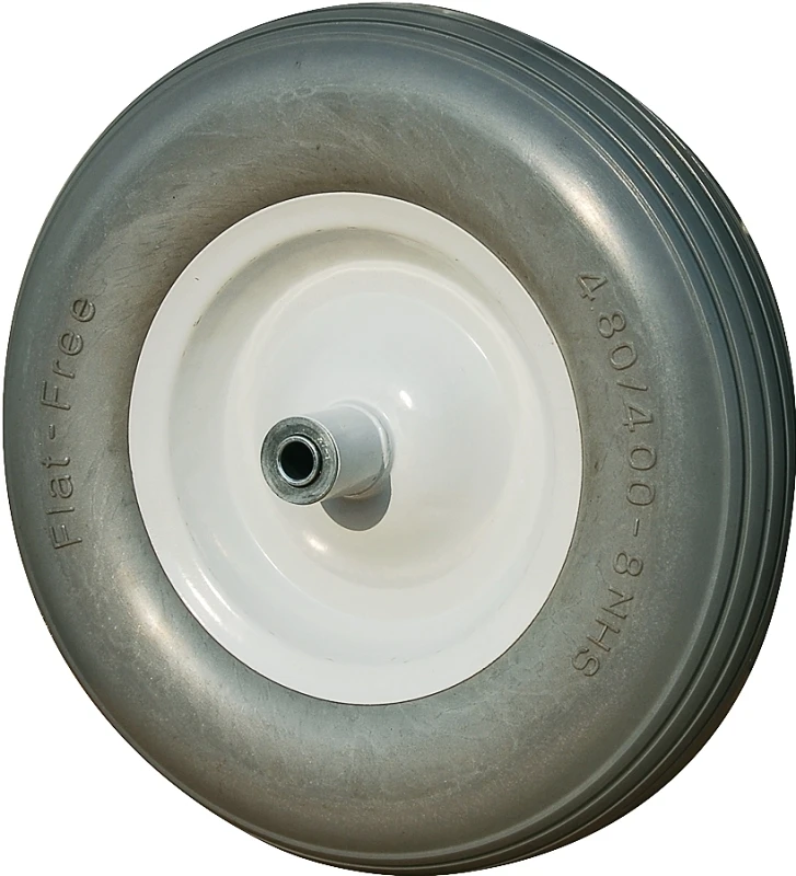 Pr1602 Flat-free Wheelbarrow Tire, 16 In Diameter, 500 Lb Load Capacity
