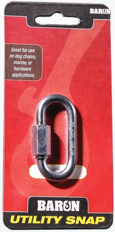 Quick Link Zinc Plated Steel 3/8 Inch 3-1/8 Inch Length C-7350t-3/8