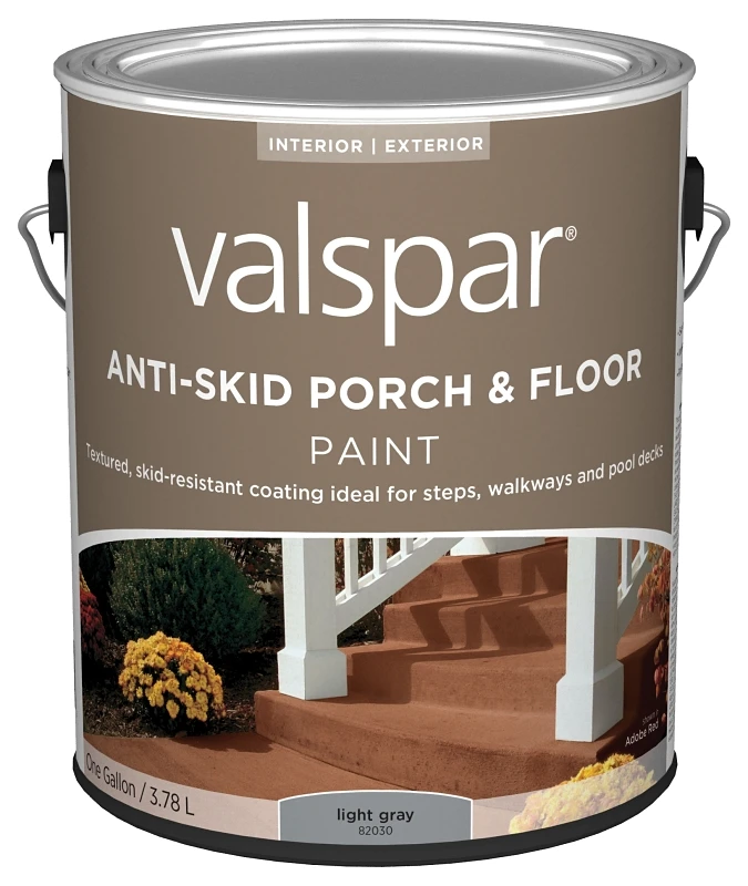 82030 1 Gallon Light Gray Anti-skid Porch And Floor Paint