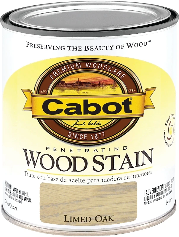 Limed Oak Interior Oil Wood Stain 1 Quart Model 144-8133