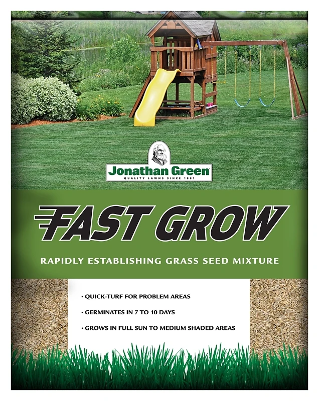 3 Pound Fast Grow Grass Seed Mixture For Sun And Shade - Model 10820