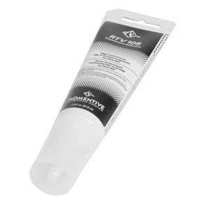 Rtv108 3tg Silicone Sealant, 2.8 Oz Tube, Clear Rubber Adhesive