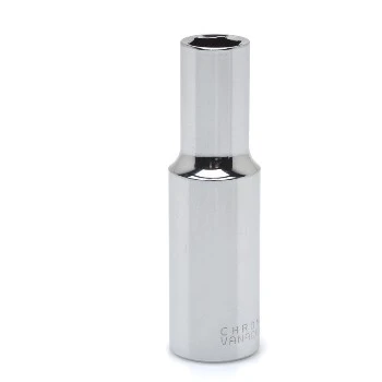 Cdds74 1/2 Inch Drive 15mm Deep Metric Socket - 6 Point
